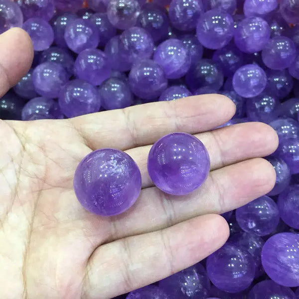 Purple Amethyst Crystal Ball-ToShay.org