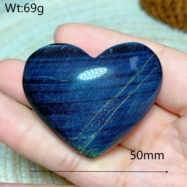 Blue Tiger Eye Heart-ToShay.org