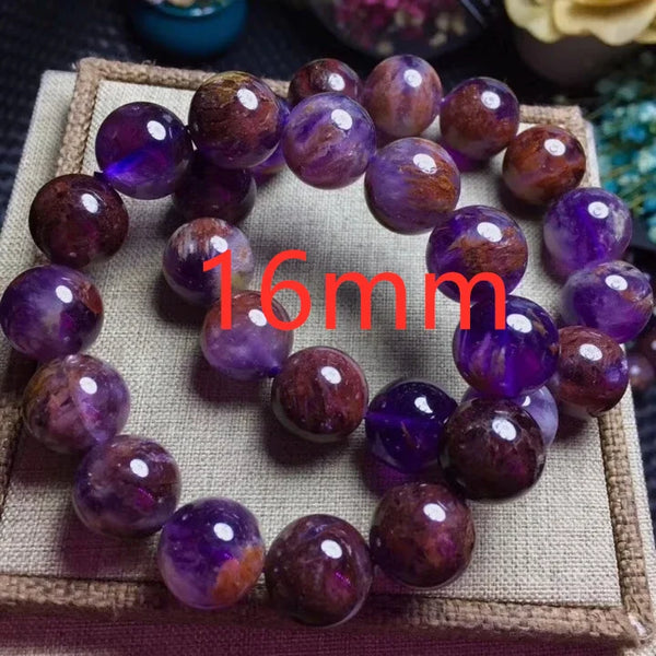 Purple Phantom Quartz Bracelet-ToShay.org
