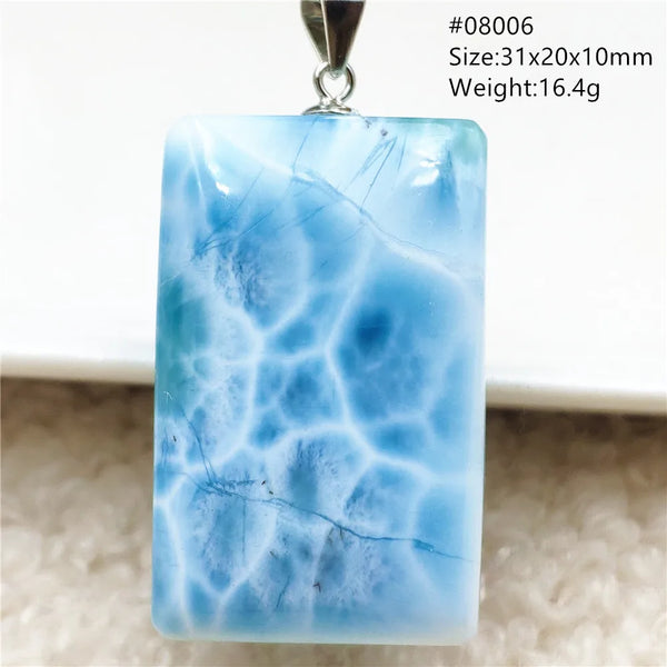 Blue Larimar Pendant-ToShay.org