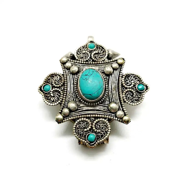 Tibetan Prayer Box Amulet-ToShay.org