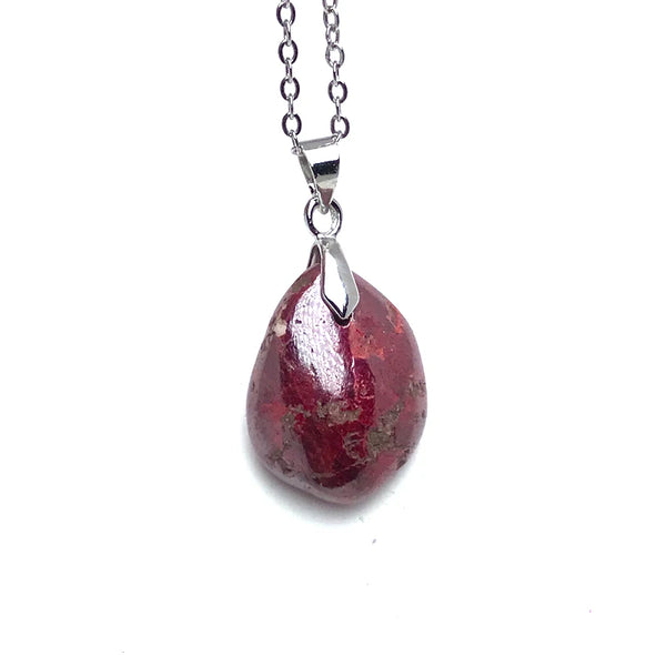 Red Cinnabar Pendant-ToShay.org