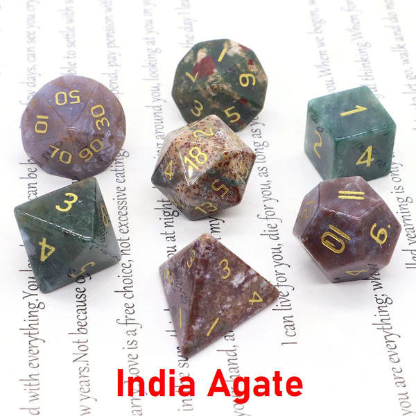 Mixed Crystal Platonic Solid Dice-ToShay.org
