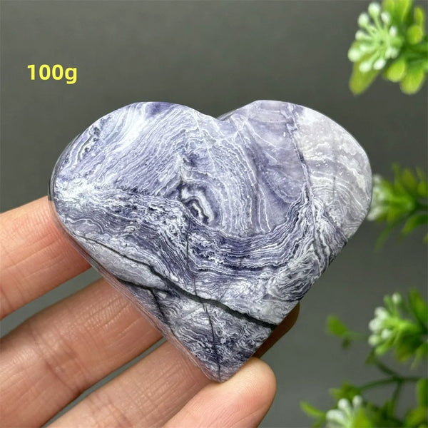 Purple Malachite Heart-ToShay.org