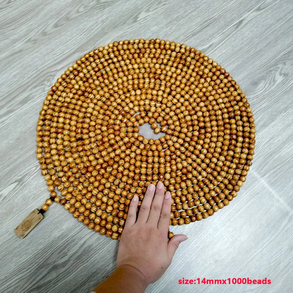 Brown Beech Wood Beads-ToShay.org