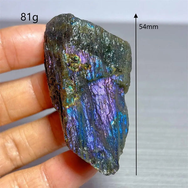 Blue Rainbow Labradorite Crystal-ToShay.org