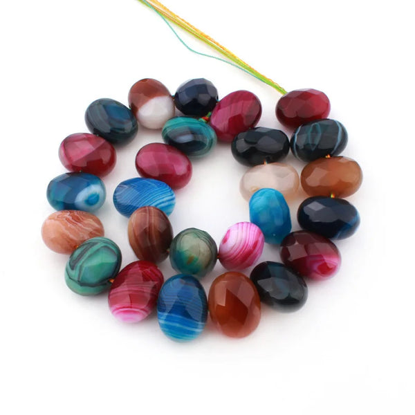 Mixed Cracked Agate Beads-ToShay.org