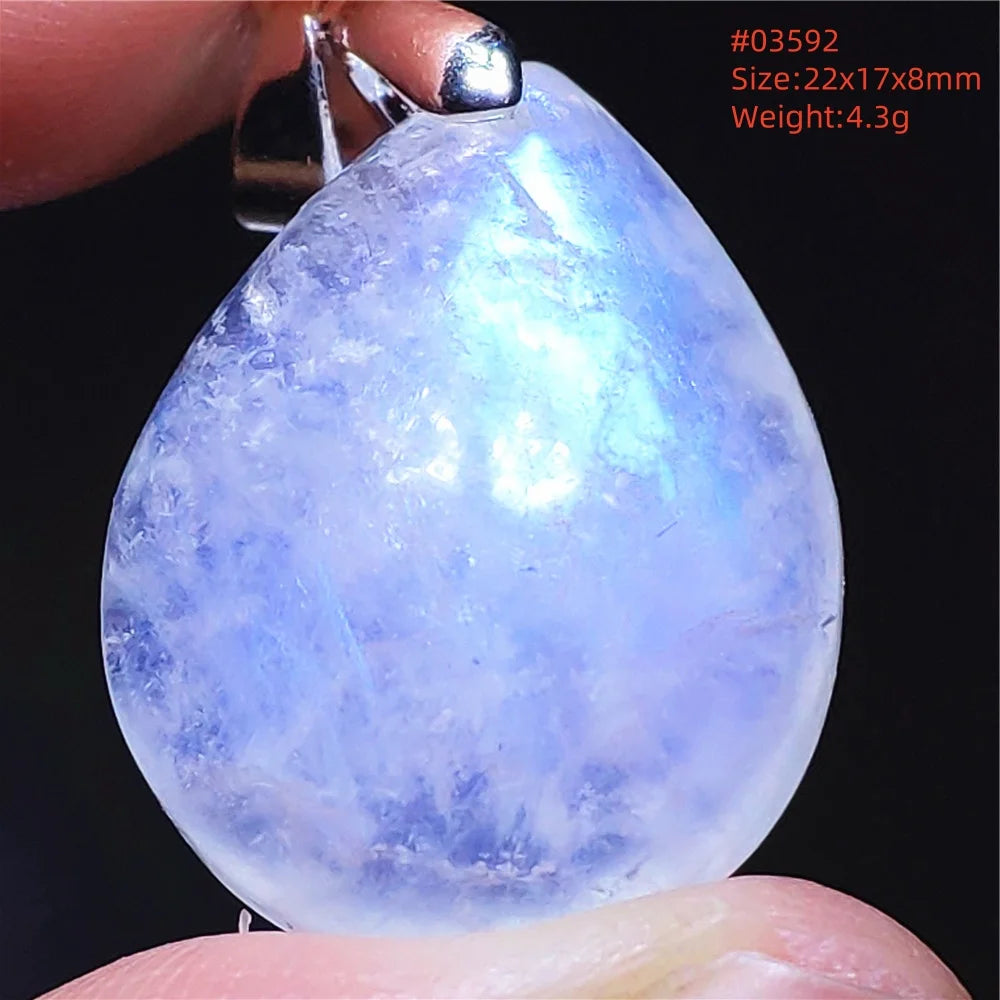 Blue Light Moonstone Pendant-ToShay.org