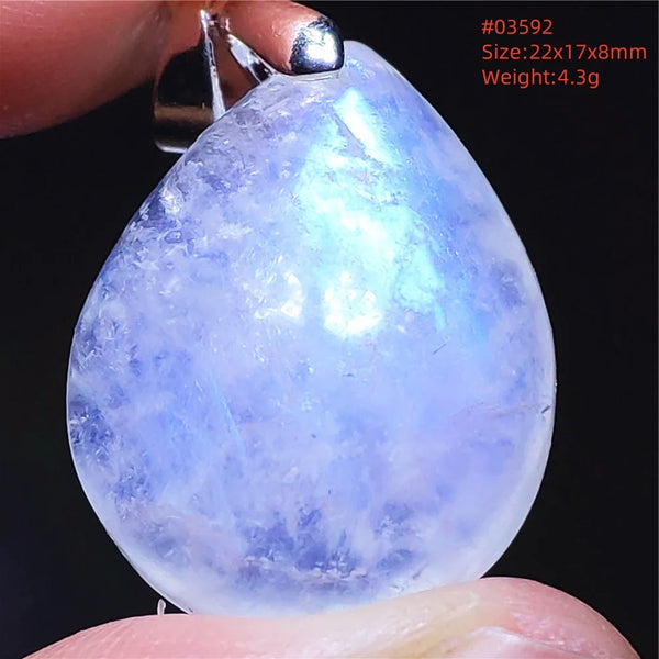 Blue Light Moonstone Pendant-ToShay.org