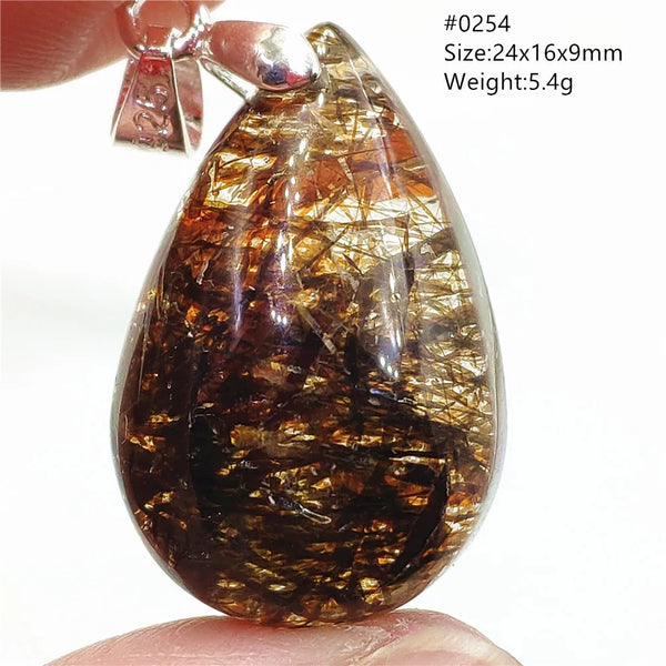 Green Black Rutilated Quartz-ToShay.org