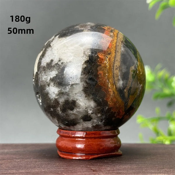 Ocean Jasper Geode Ball-ToShay.org
