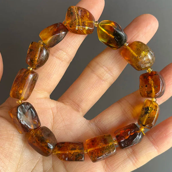 Yellow Amber Bracelet-ToShay.org