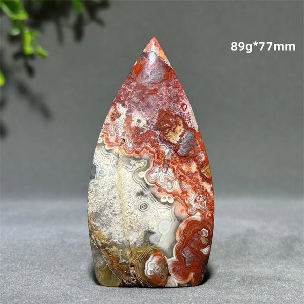 Red Agate Torch-ToShay.org