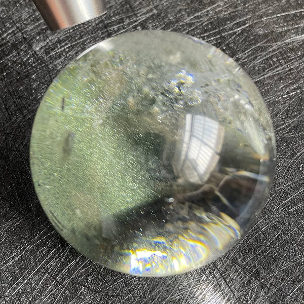 Green Phantom Quartz Ball-ToShay.org