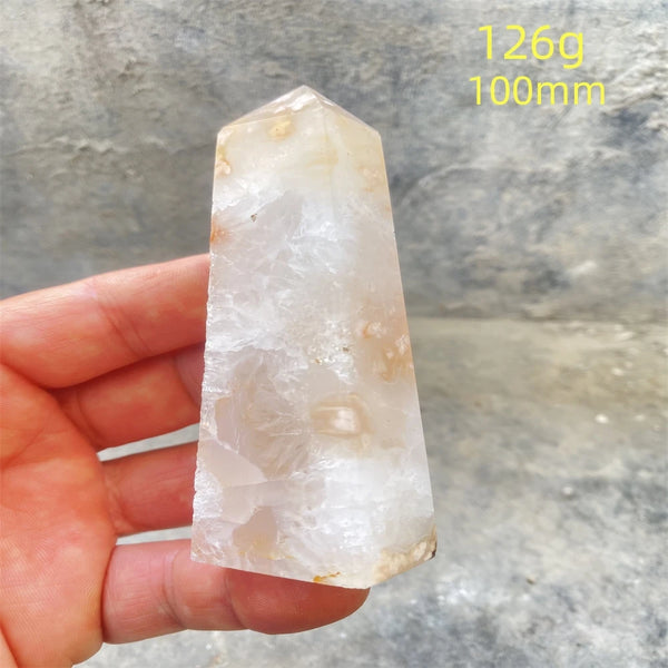 Pink Amethyst Cherry Blossom Agate-ToShay.org