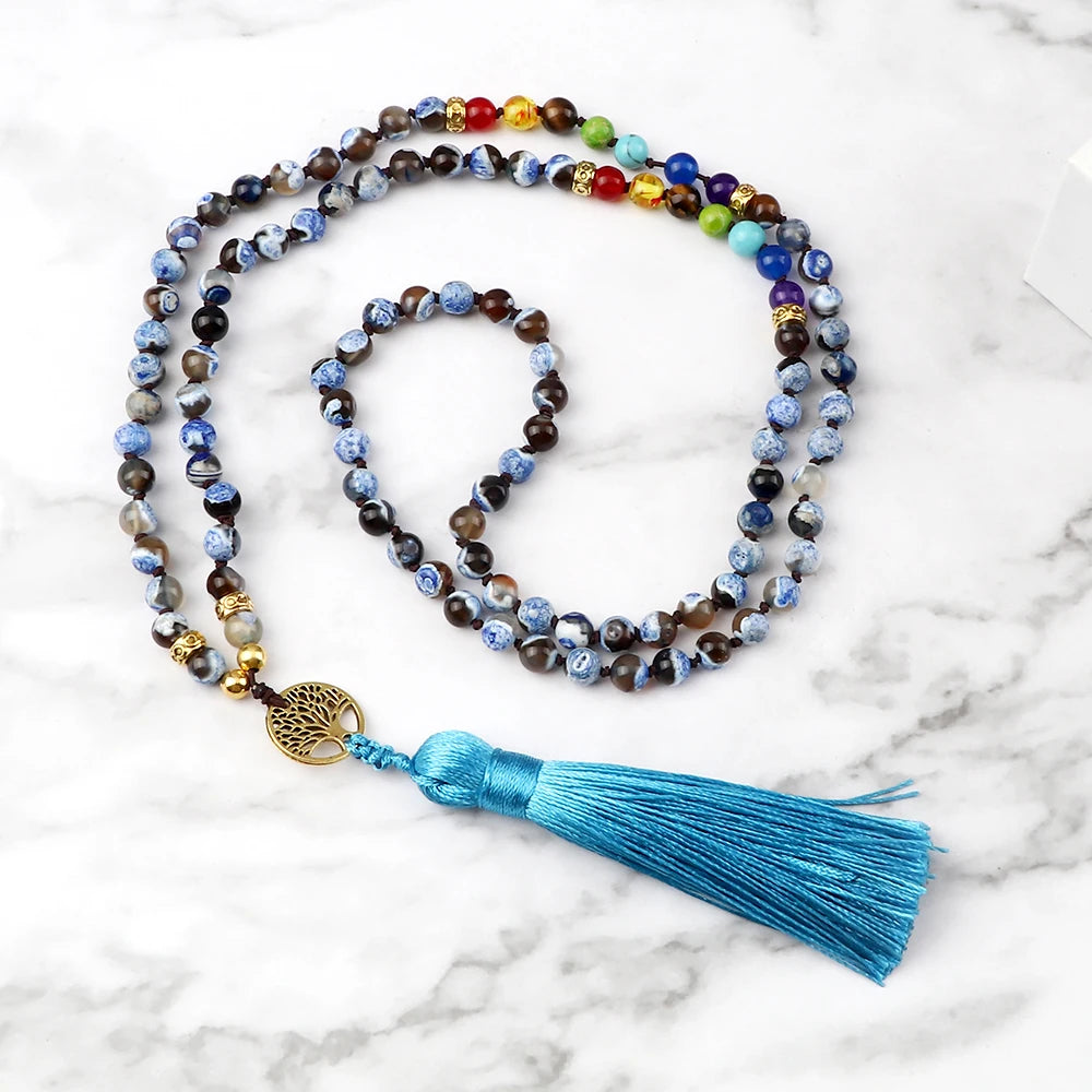 Mixed Crystal Mala Beads-ToShay.org