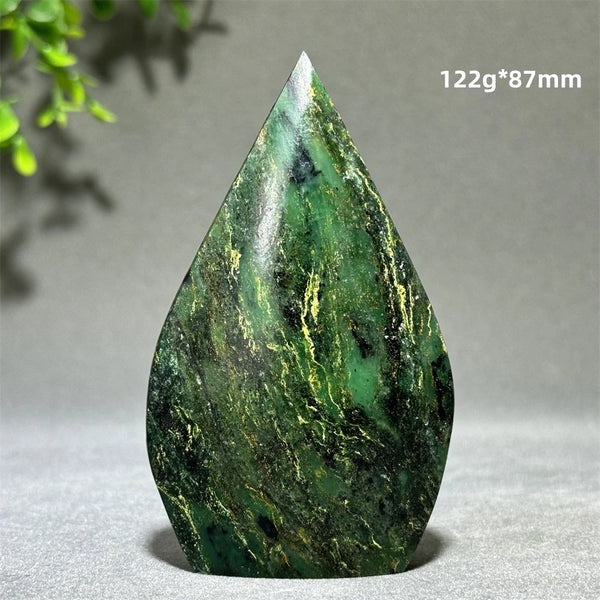 Green Emerald Agate Torch-ToShay.org