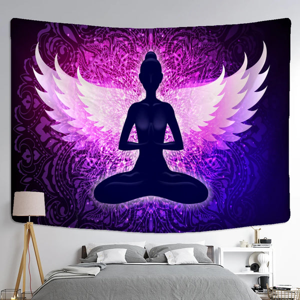 Chakra Meditation Tapestry-ToShay.org