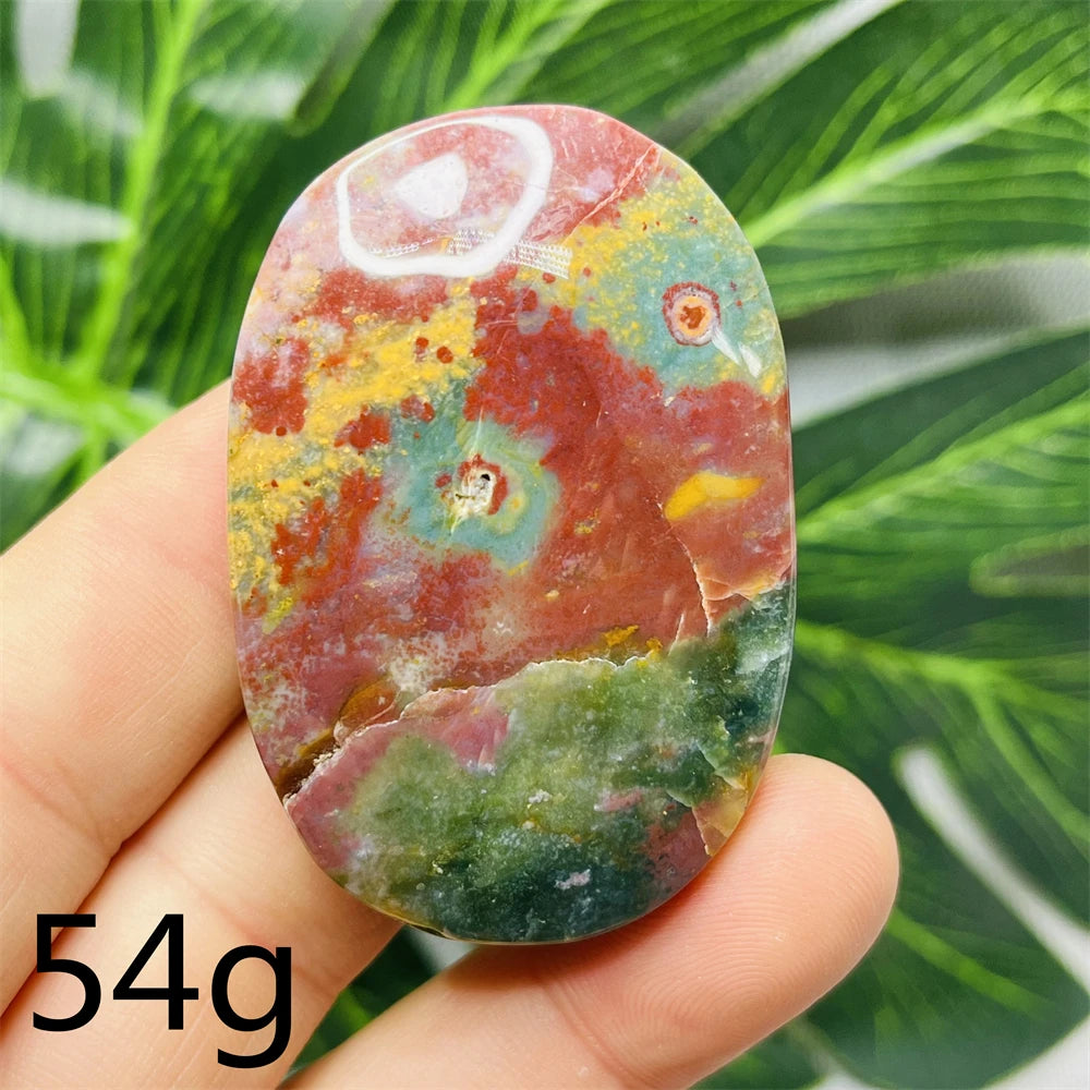 Sea Jasper Palm Stone-ToShay.org