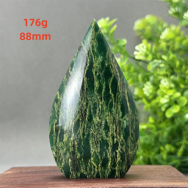 Green Emerald Agate Torch-ToShay.org