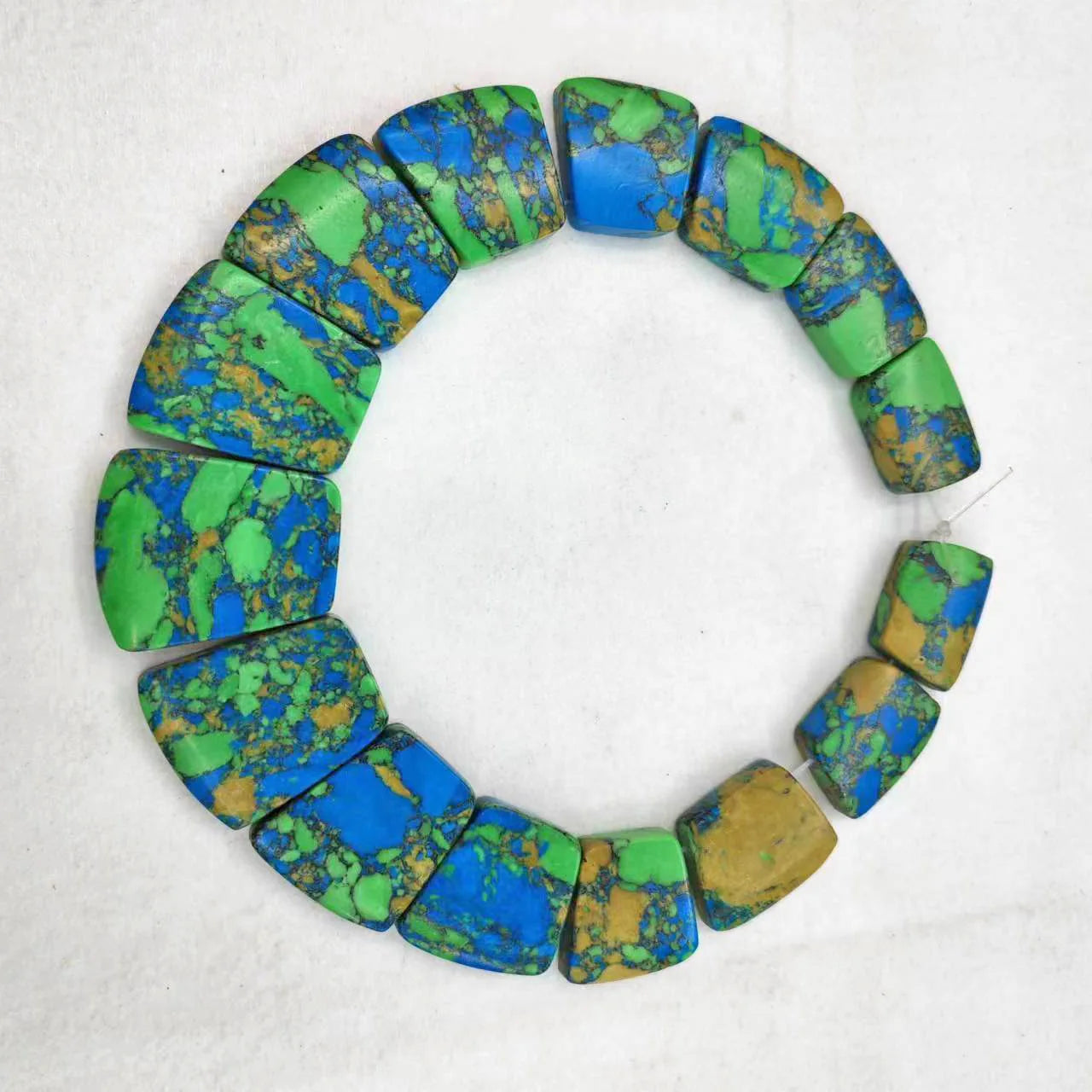 Blue Ocean Sediment Beads-ToShay.org