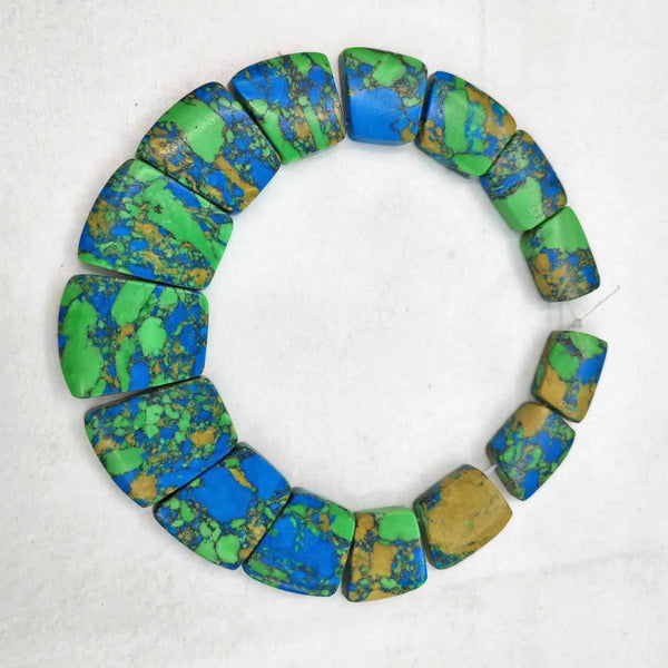 Blue Ocean Sediment Beads-ToShay.org