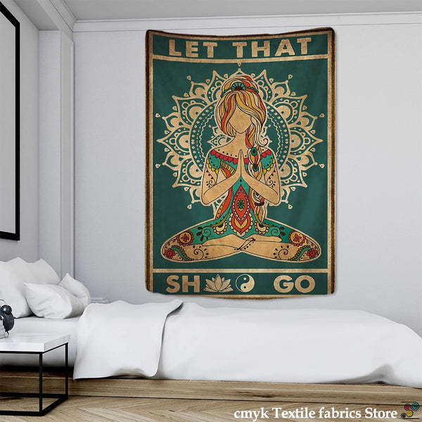 Chakra Meditation Tapestry-ToShay.org