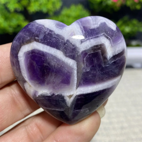 Purple Dream Amethyst Heart-ToShay.org