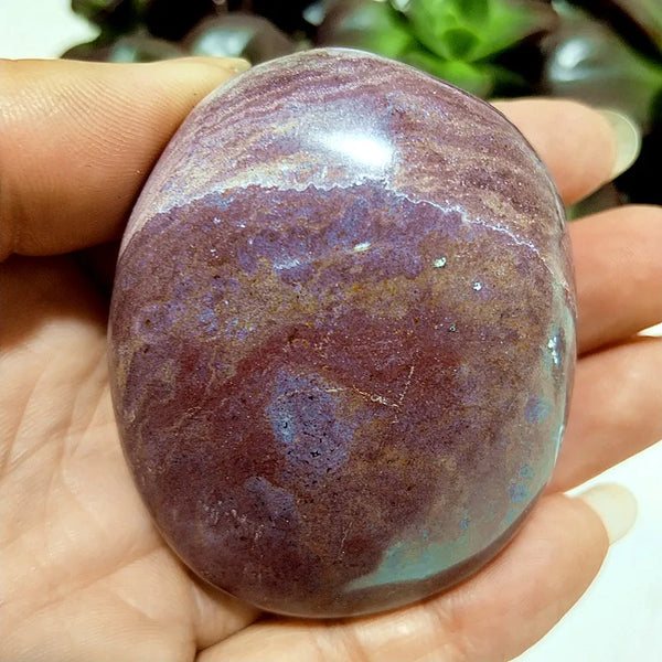 Mixed Ocean Jasper Palm Stones-ToShay.org