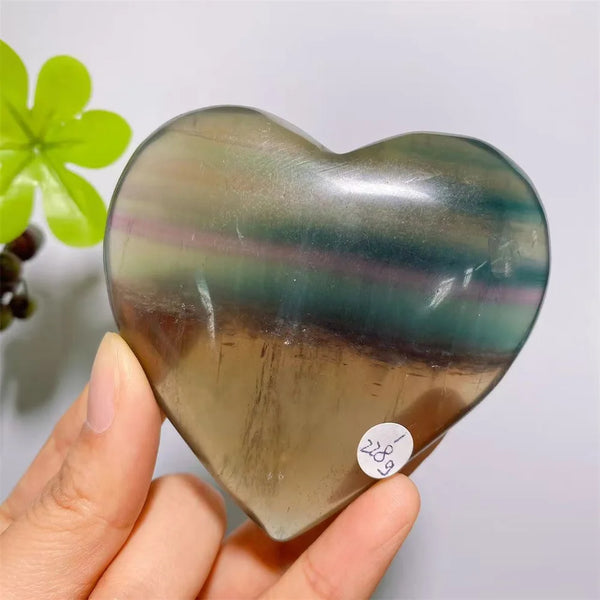 Rainbow Fluorite Hearts-ToShay.org