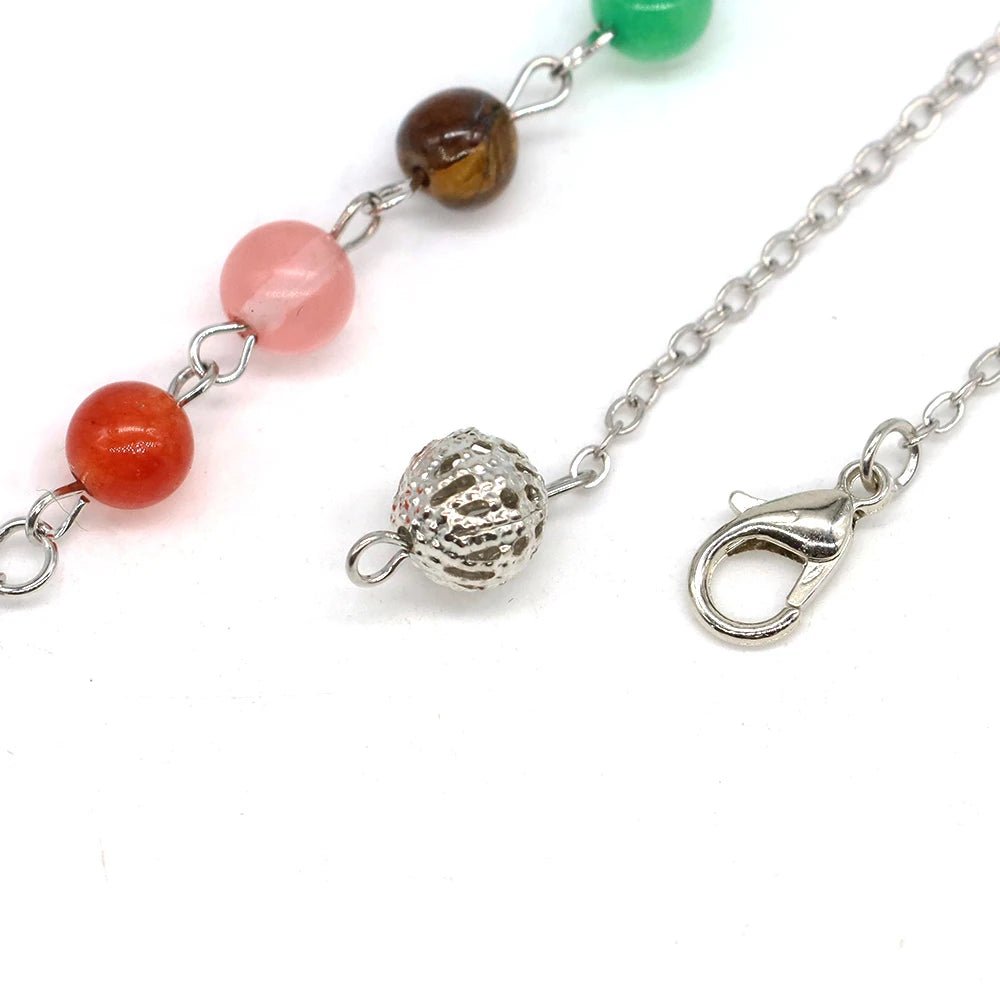 Chakra Bead Pendulum Chain-ToShay.org