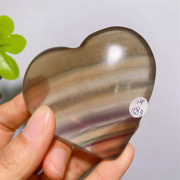 Rainbow Fluorite Hearts-ToShay.org