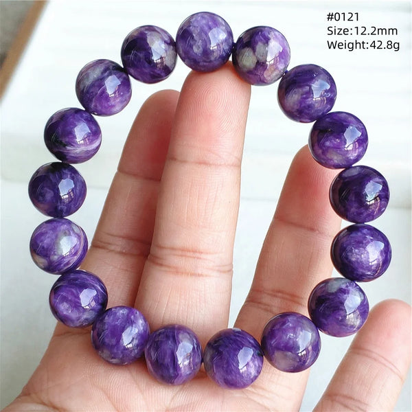 Purple Charoite Bracelet Russia-ToShay.org