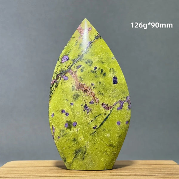 Green Atlantasite Flame-ToShay.org