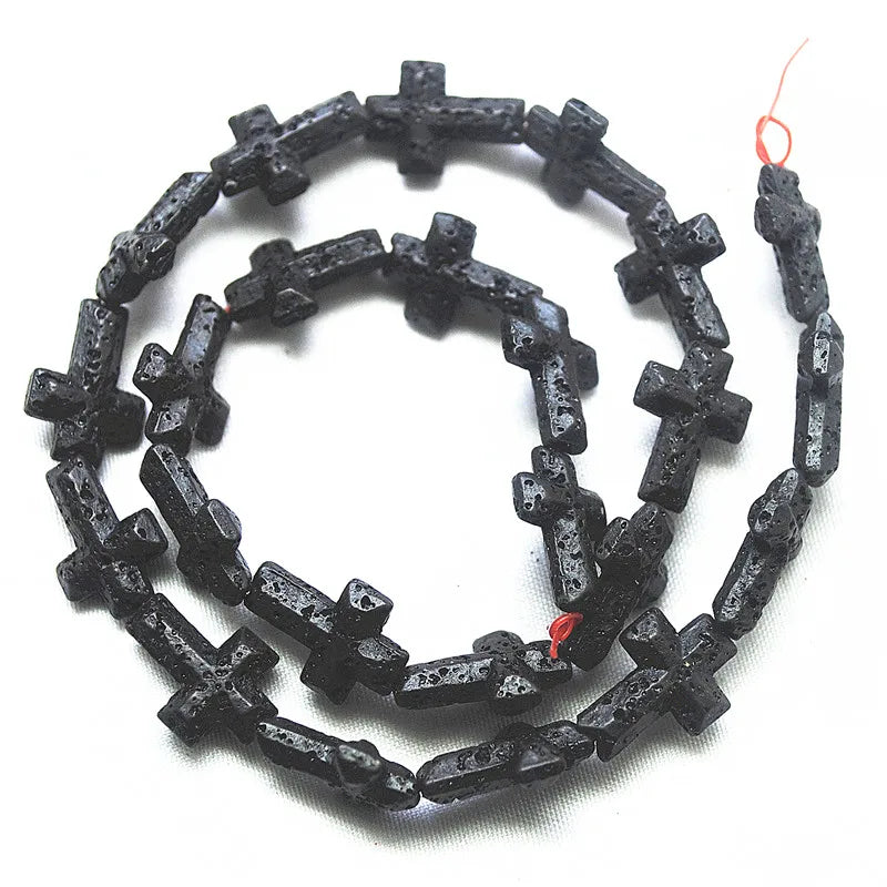 Black Snow Jasper Beads-ToShay.org