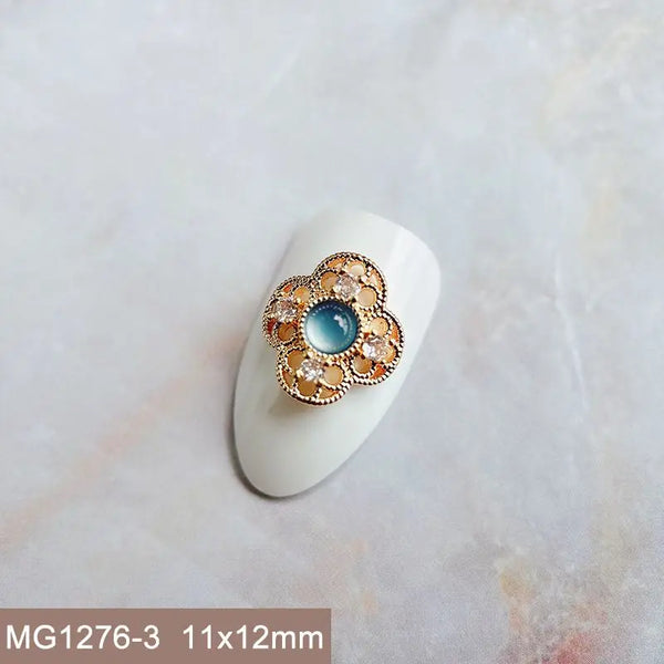 Mixed Gold Crystal Charms-ToShay.org