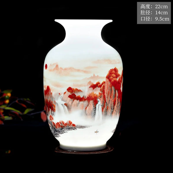 Landscape Ceramic Vase-ToShay.org