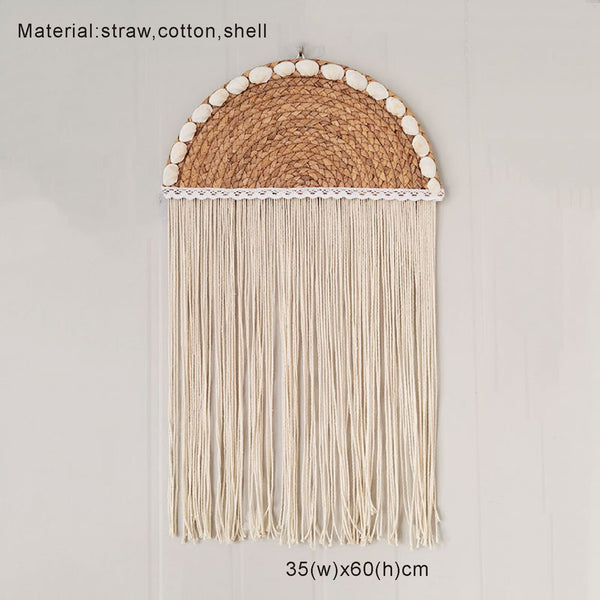 Straw Woven Wall Decorations-ToShay.org