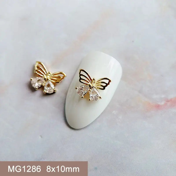 Mixed Gold Crystal Charms-ToShay.org