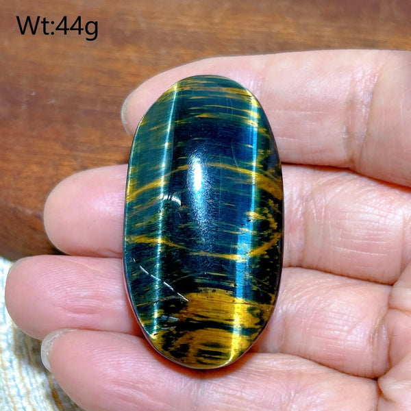 Blue Yellow Tiger Eye Stone-ToShay.org