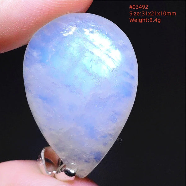Blue Light Moonstone Pendant-ToShay.org