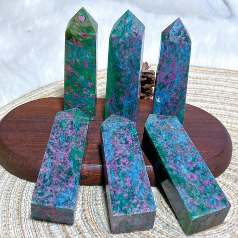 Green Ruby Kyanite Tourmaline-ToShay.org