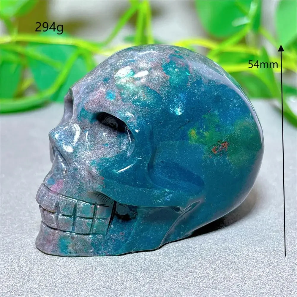 Ocean Jasper Skull-ToShay.org