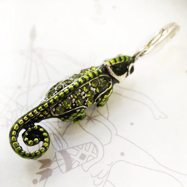 Green Lizard Charm-ToShay.org