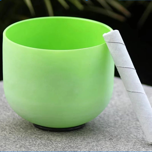 Frosted Crystal Singing Bowl-ToShay.org