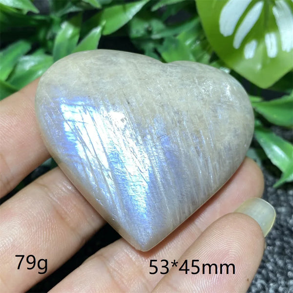 Blue Moonstone Heart-ToShay.org