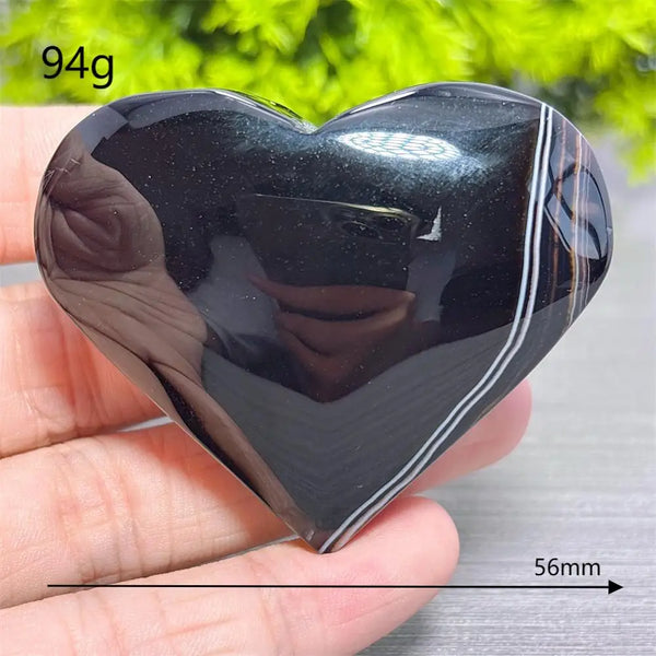 Black Agate Heart-ToShay.org