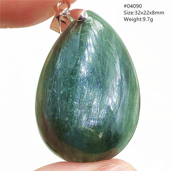 Green Kyanite Pendant-ToShay.org