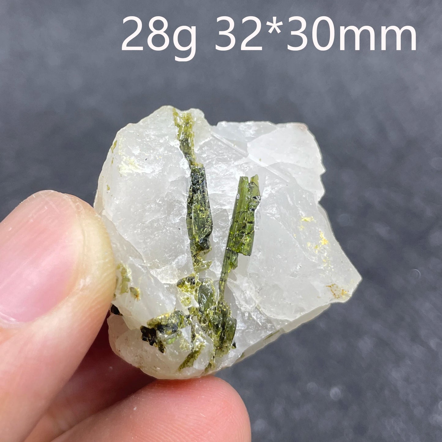 Green Tourmaline Crystal-ToShay.org