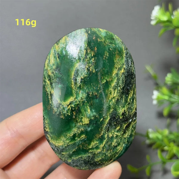 Green Emerald Palm Stone-ToShay.org